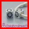 Newest european Style Letter O Charm Jewelry Solid Silver Beads