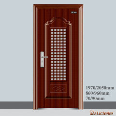 Modern steel security door