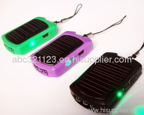 Mobile phone solar charger; portable solar charger