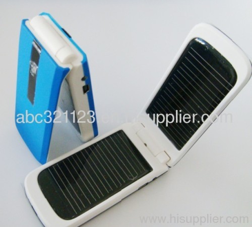Mobile phone solar charger
