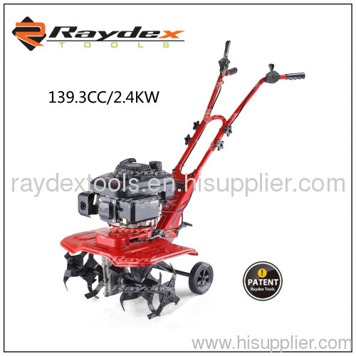 GASOLINE TILLER CULITVATOR GARDEN TOOLS 139CC