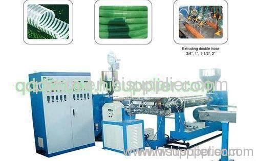 reinforced soft pipe extrusion line/plastic pipe making unit