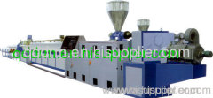 PVC flat pipe extrusion line