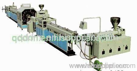 extrusion line for PVC pipe
