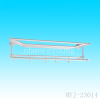 Silver Aluminum Heated Towel Bar