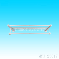 Aluminum towel bar