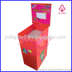 Hexagonal Shape Cardboard Dump Bin Display