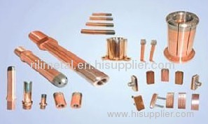 Tungsten copper alloy components