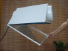 Hydroponics, grow light reflector, air cooled reflector