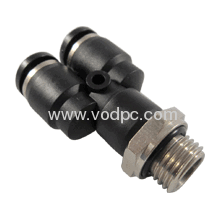 PX series Y-Branch fitting,Y-Branch male fitting,10mm Y fitting,PX10-03