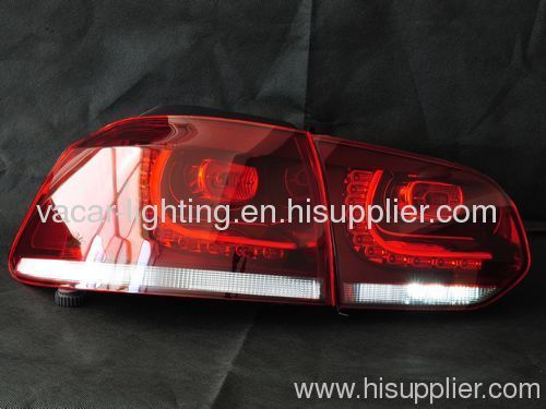 No fog light GOLF MK6 LED tail lamp