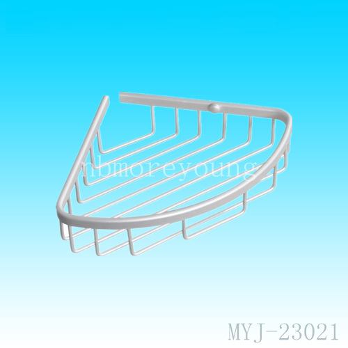 Surface Finishing triangular soap basket