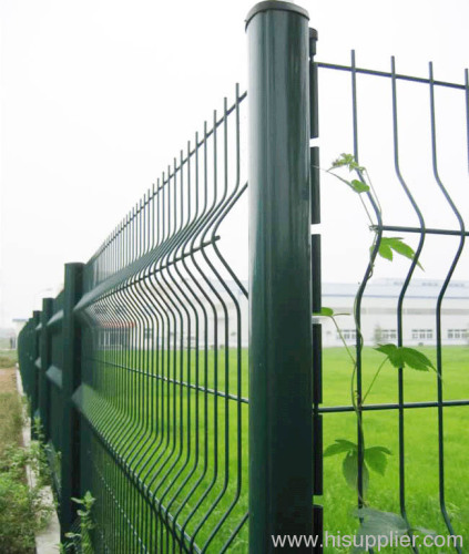 PVC coated Wire Mesh Fence (Factory)
