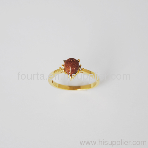 18k gold ring