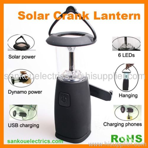 Dynamo Solar Lantern/Crank Lantern/Solar Camping Light