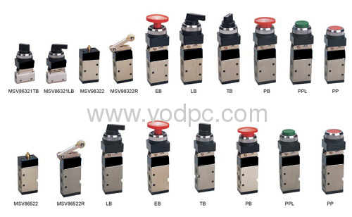 5way mechanical valve