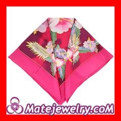 Large Square Silk Scarves Women