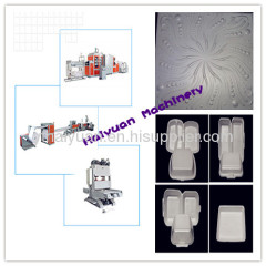 plastic foam products machine