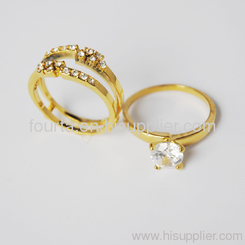 gold plated wedding ring