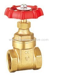 flanged brass gate valve