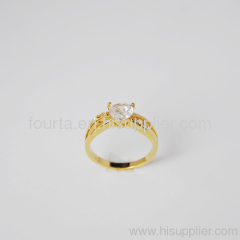 18k golden plated ring