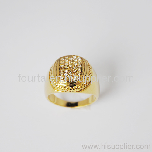 18k gold plated ring for lady FJ 1320357