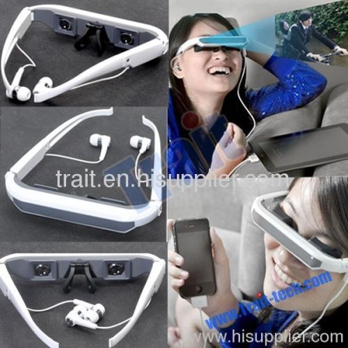 2011 New 60 Inch Virtual Screen Video Glasses for iPhone/iPad/iPod