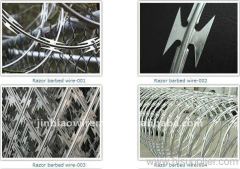 The Factory of Galvanized Barbed Razor Wire