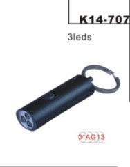 led aluminium keychain lights