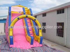 big inflatable water slides