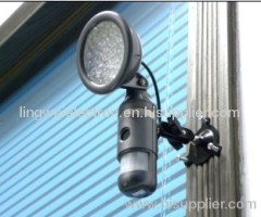 Outdoor floodlight PIR dvr camera spy hidden PIR camrecorder dvr