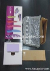 5 PCS 420 stainless steel kitchen knife set with acrylic holder