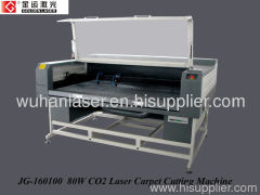 80W CO2 Laser Carpet Cutting Machine