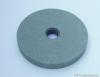 Green silicon carbide abrasive wheel