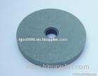 Green silicon carbide abrasive wheel