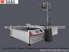 1600mm*2500mm Garment Fabrics Laser Cutting Machine