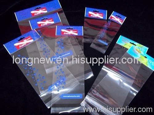 Self Adhesive Bag opp bag header bag re