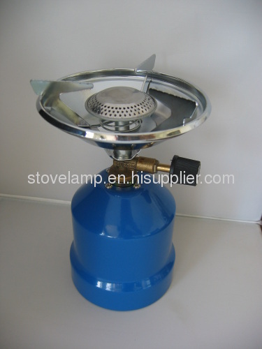 blue gas stove