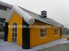 Inflatable house tent