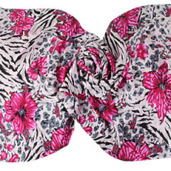 Long Oblong Fringed pink flowers Silk Scarves 170×50cm Silk Scarf Painting Wholesale