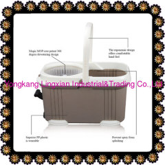 HL006Coffee 360 Spin go Mop,3 Drives,Deluxe Model