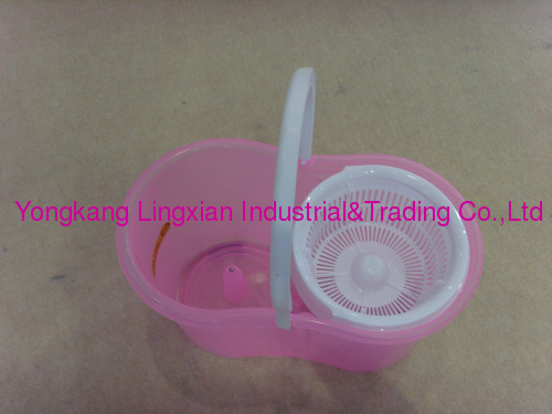 HL007 Pink Microfiber Hand Mop