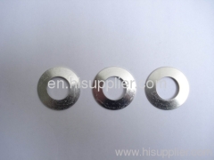 bright zinc-plated disc spring