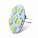 6SMD back pin GX4.0 led planar disc light