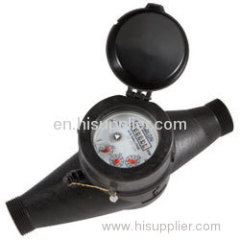 Multi Jet Dry Dial Plastic Water Meter