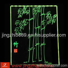 advertising LED fluorescent board with highlight marker
