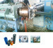 PE plastic corrugated optic duct extrusion machine/plant