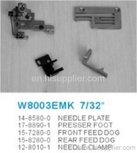 SEWING MACHINE PARTS GAUGE SETS W8003EMK 7/32"