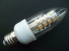 5W E27 27SMD led candle bulb