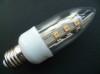 4W E27 21SMD led candle bulb